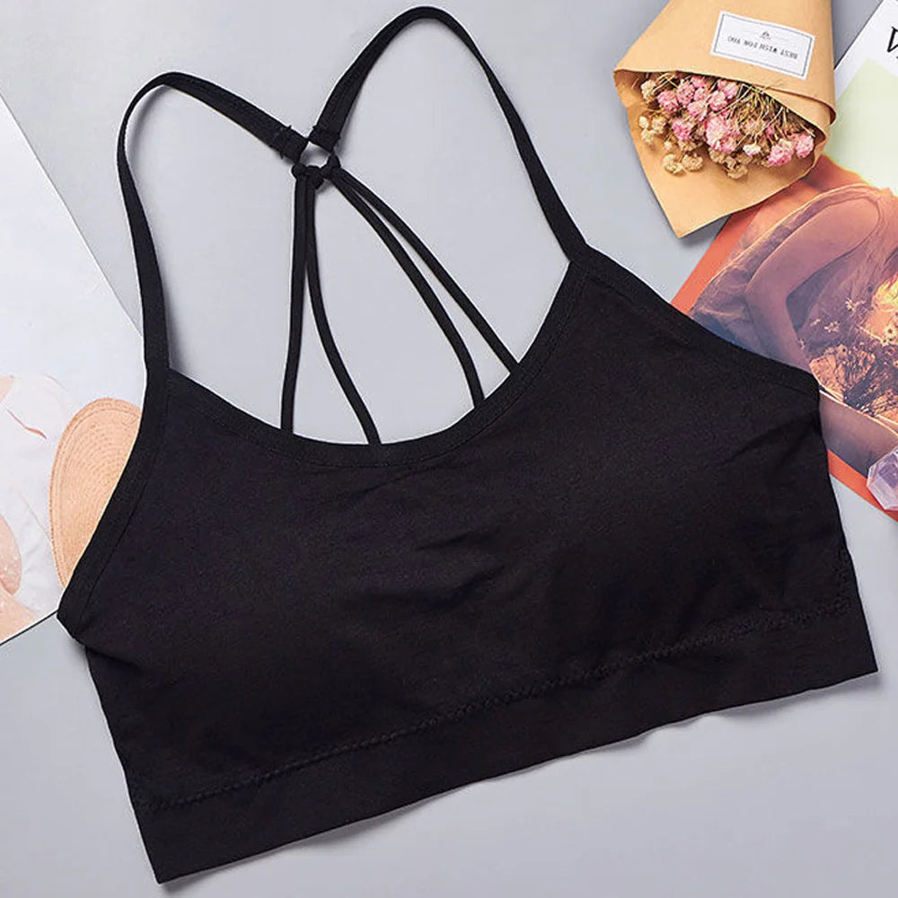 Breathable Sexy Seamless Top Women Sports Bra High Impact For Gym Fitness Yoga Sportswear Push Up Female Pad Tank Sport Bralette