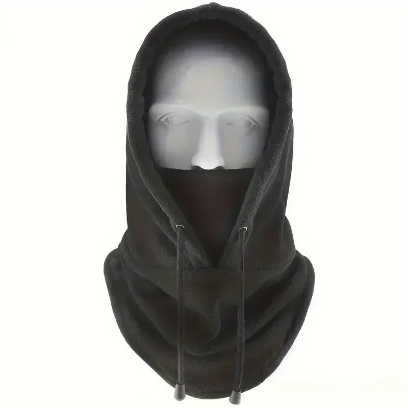 Winter Thermal Fleece Balaclava - Windproof Face Mask & Neck Warmer