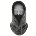 Winter Thermal Fleece Balaclava - Windproof Face Mask & Neck Warmer