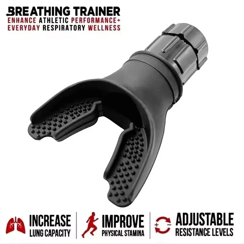 Respiratory Training Device - Adjustable Breathing Exerciser