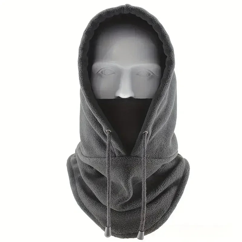 Winter Thermal Fleece Balaclava - Windproof Face Mask & Neck Warmer