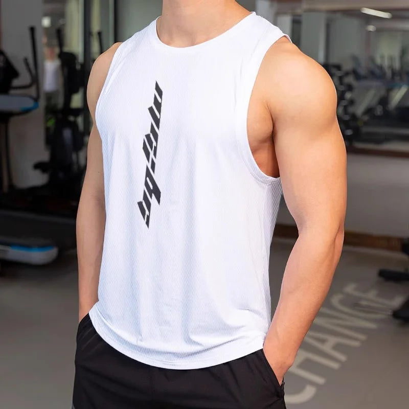 Men's Quick-Dry Tank Top - Gym & Basketball