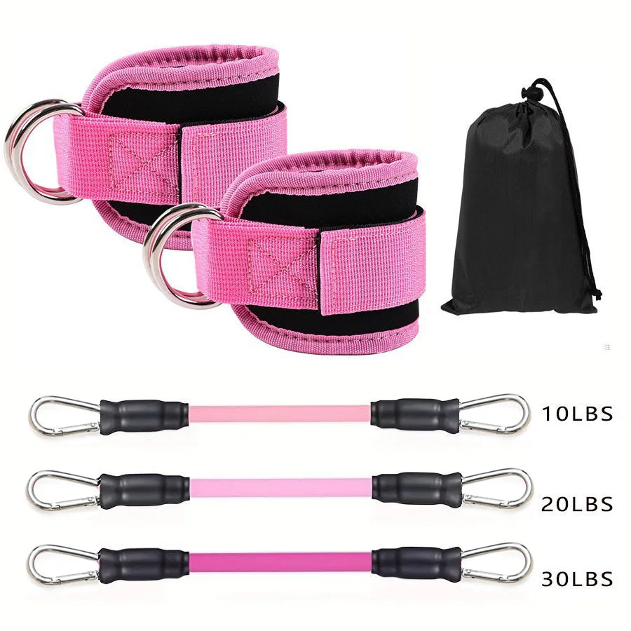 Ankle Resistance Bands – Sculpt Legs & Glutes at Home