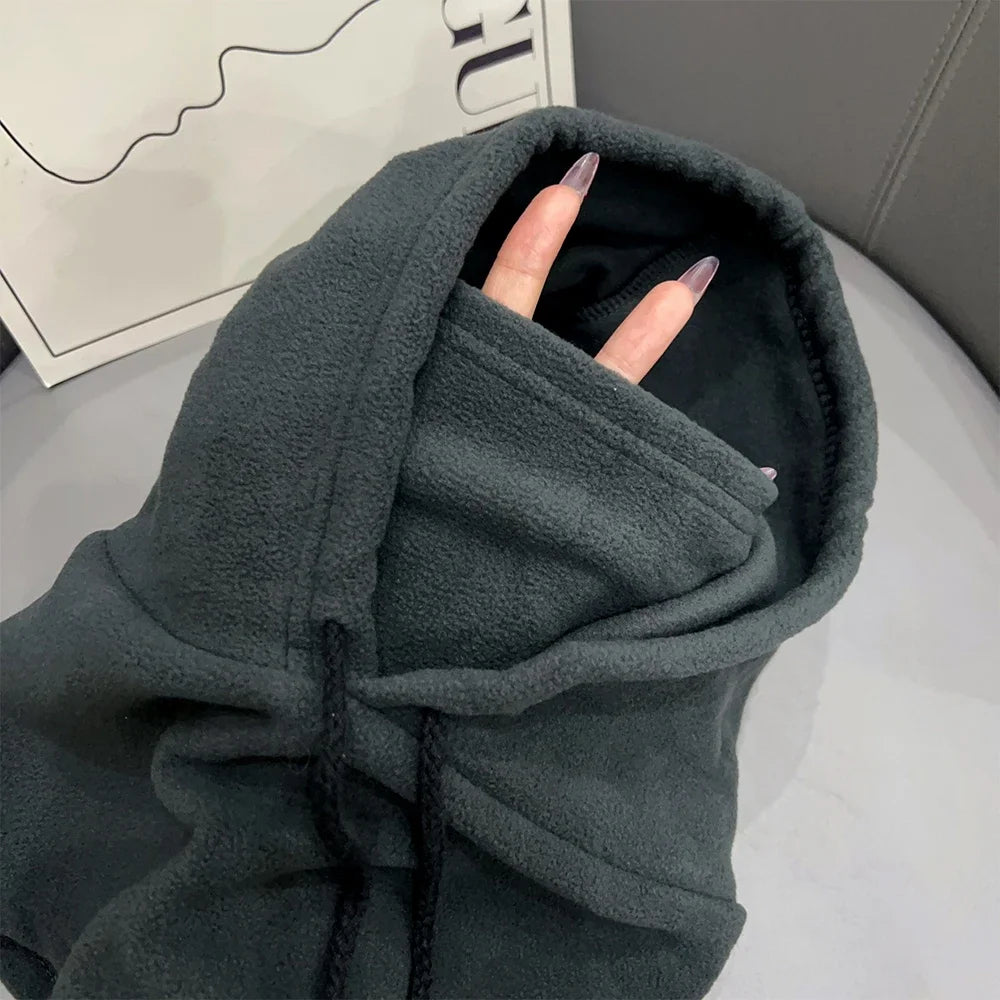 Winter Thermal Fleece Balaclava - Windproof Face Mask & Neck Warmer