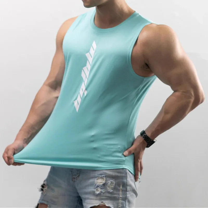 Men's Quick-Dry Tank Top - Gym & Basketball
