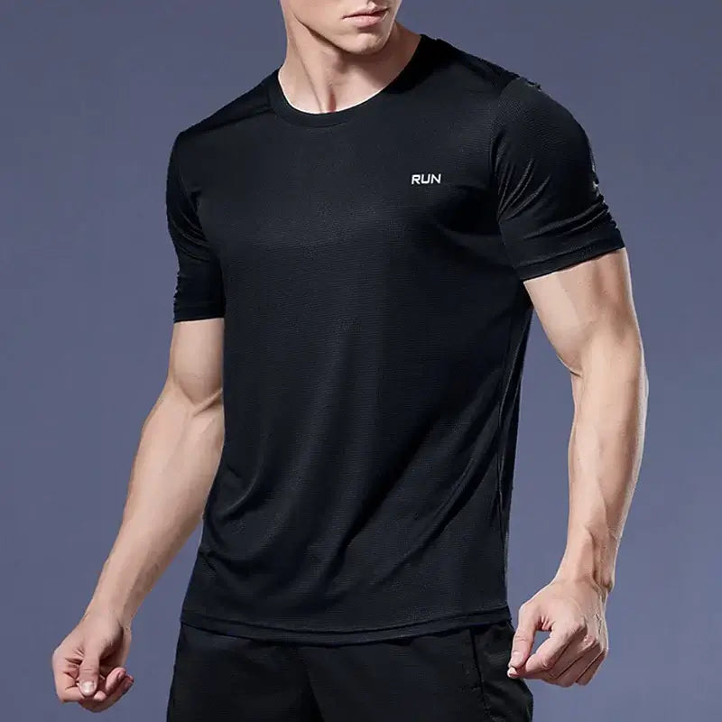 Compression Shirt Men - Quick Dry Athletic Performance Wear
