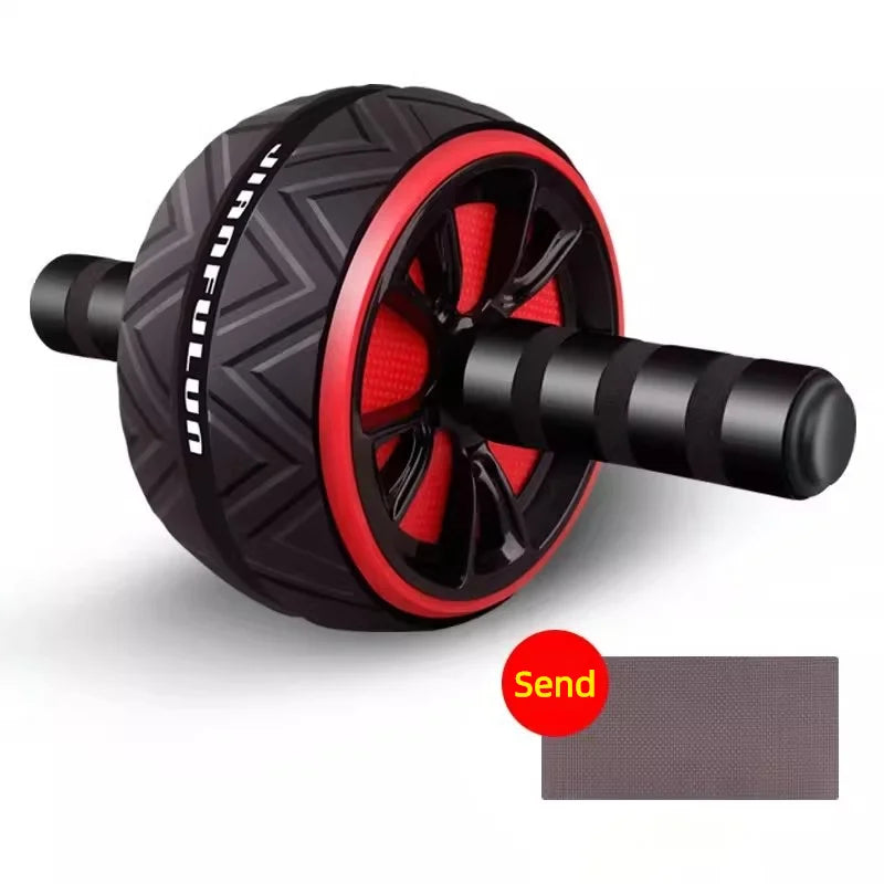 Big Roller for ABS Workout Wheel Exercise Equipment Core Abdominal Home Gym Muscle Device Fitness Men and Women Weight Loss