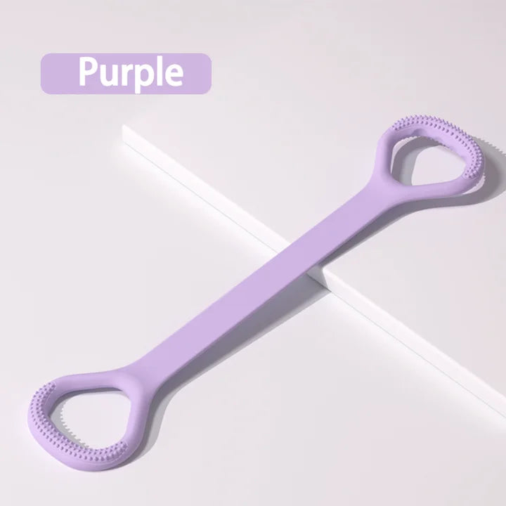 Figure-8 Yoga Stretch Strap - Shoulder & Back Flexibility Tool