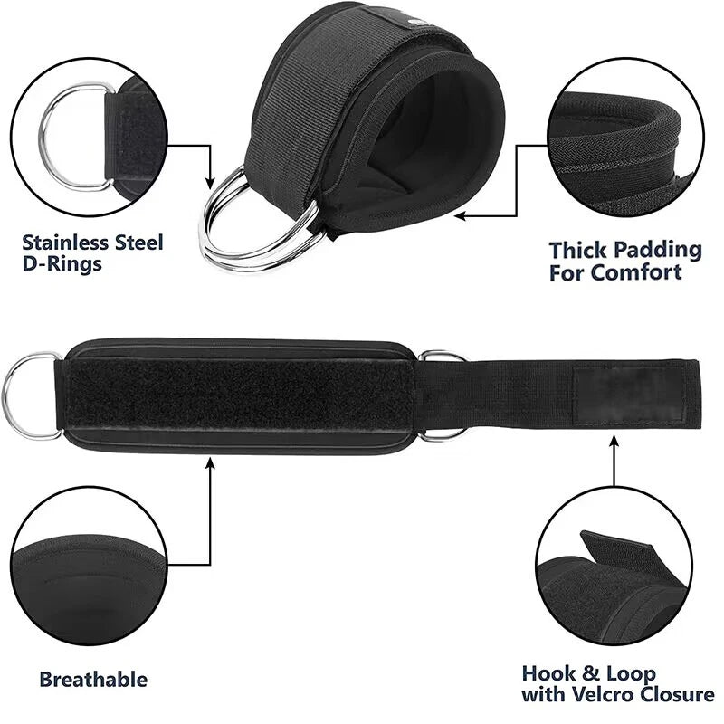 Ankle Resistance Bands – Sculpt Legs & Glutes at Home