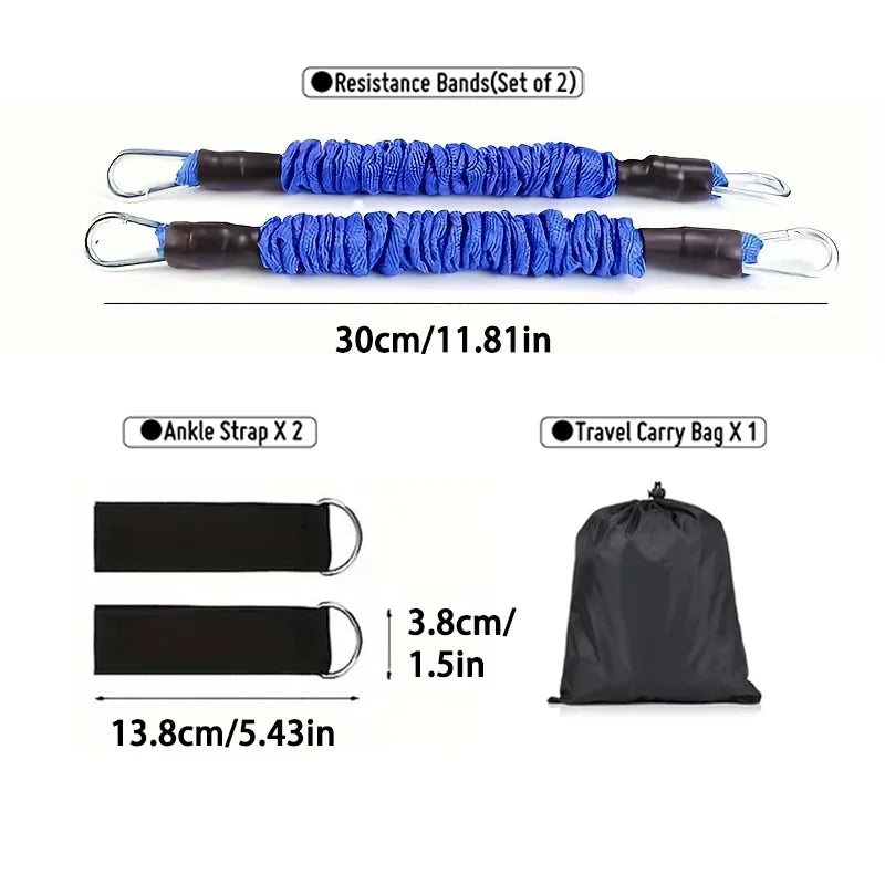 Professional Leg Strength Trainer – Adjustable Resistance Band System