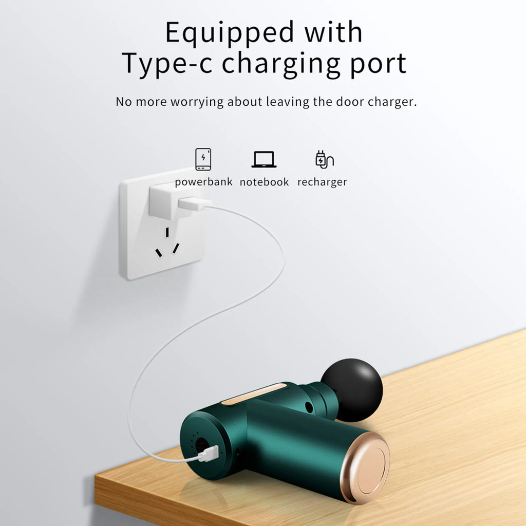 Mini Massage Gun - Portable Deep Tissue Percussion Massager