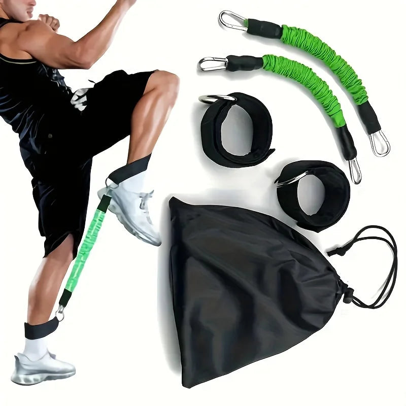 Professional Leg Strength Trainer – Adjustable Resistance Band System